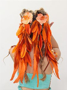 Bico de Pato Orquídea Tangerina