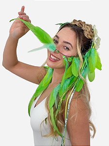 Bico de Pato Orquídea Verde Neon