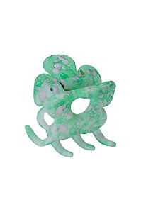 Presilha Piranha de Cabelo Flor Marble