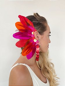 Ear Cuff Chama Carnaval
