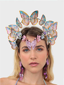 Tiara Fada Encantada Lilás
