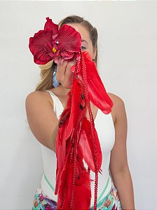 Bico de Pato Chama Vermelha