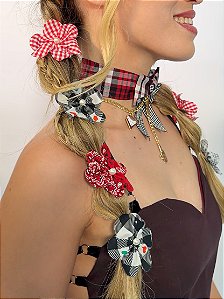 Kit Presilhas Flor do Arraiá