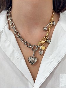 Colar Piercing Love Duo