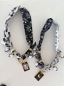 Choker Bandana Bar Halloween - Personalizável