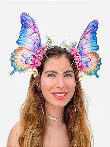 Tiara Fada Holo Íris