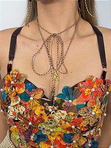 Colar Cordão Charme Caipira