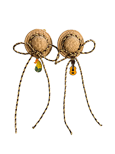 Brinco Chapéu Violão