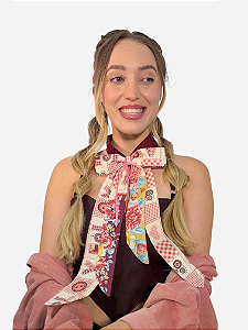 Choker Gravata Laço Love