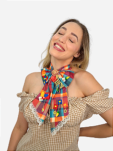 Choker Laço Arraiá