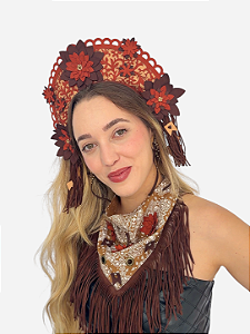 Tiara Maria Bonita Flor Junina