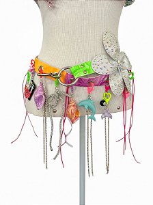 Cinto de Chaveiros Fun Neon