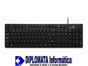 TECLADO BÁSICO CHOCOLATE - DIPLOMATA Informática