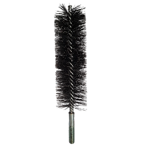 Escova tubular de  2"1/2 de aço inox com rosca
