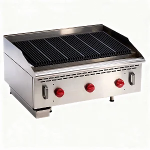 Char Broiler a Gás 3 Zonas