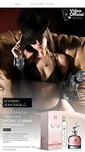 04 INSPIRAÇÃO TK - SCANDAL - JEAN PAUL GAULTIER 55ML | Perfume Para Revenda