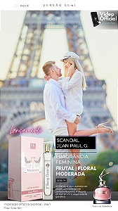 04 INSPIRAÇÃO TK - SCANDAL - JEAN PAUL GAULTIER 55ML | Perfume Para Revenda