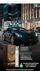 11 INSPIRAÇÃO TK - FERRARI BLACK 55ML | Perfume Para Revenda
