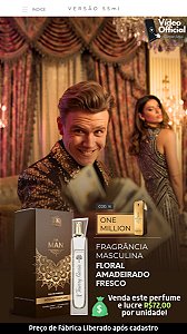 16 INSPIRAÇÃO TK - ONE MILLION MEN 55ML | Perfume Para Revenda