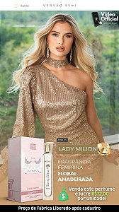 05 INSPIRAÇÃO TK - LADY MILLION 55ML | Perfume Para Revenda