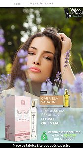 09 INSPIRAÇÃO TK - GABRIELA SABATINI 55ML | Perfume Para Revenda