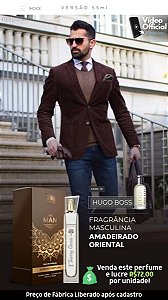 19 INSPIRAÇÃO TK - HUGO BOSS 55ML | Perfume Para Revenda