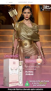 25 INSPIRAÇÃO TK - OLYMPEA PACO RABANNE 55ML | Perfume Para Revenda