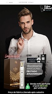 28 INSPIRAÇÃO TK - AVENTUS CREED MASCULINO 55ML | Perfume Para Revenda