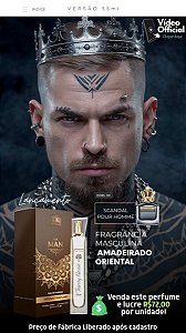 30 INSPIRAÇÃO TK - SCANDAL POUR HOMME MASCULINO 55ML | Perfume Para Revenda