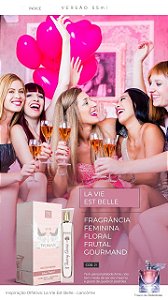 21 INSPIRAÇÃO TK - LA VIE EST BELLE - LANCÔME 55ML | Perfume Para Revenda