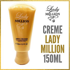 Creme LADY MILLION 150ml | Feminino