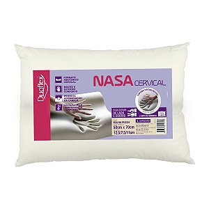 Kit 2 Travesseiros Duoflex Nasa Cervical 50x70 cm