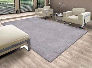 Tapete Ecletik Cinza Claro- Tapetes São Carlos