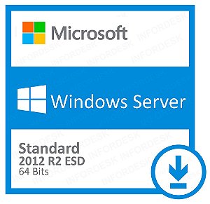 Microsoft Windows Server 2012 R2 Standard R2 FPP Pt-br - ESD [Promo] -  INFORDESK