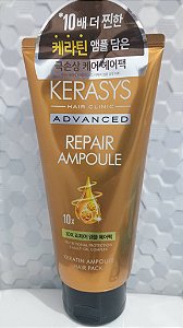 Máscara de Reconstrução Kerasys Advanced Ampoule Repair 10x Hair Pack 300ml