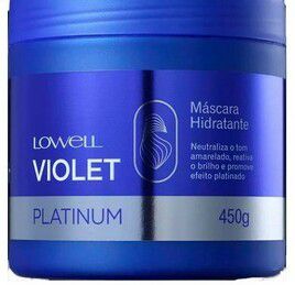 Máscara Matizadora Lowell Violet Platinum 450g