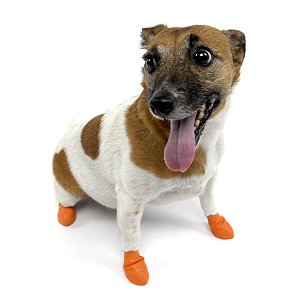 Pawz Laranja - Botas para Cães - Tamanho X Small (X Pequena)