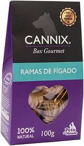 Petisco Box Gourmet Mini Ramas de Fígado 100g - Cannix