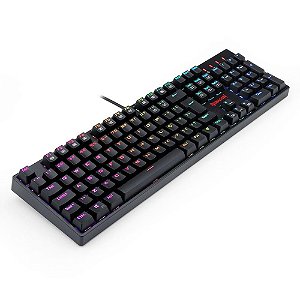 Teclado Gamer Mecânico Redragon Surara Pro, Rgb, Switch Optical Blue, Abnt2, K582Rgb-Pro Pt-Blue