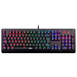 Teclado Gamer Mecânico Redragon Sani, Rgb, Switch Outemu Blue, Abnt2, K581Rgb Pt