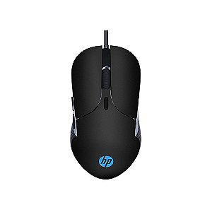 Mouse Gamer Hp M280, Led, 6 Botões, 2400 Dpi, Preto, 7Zz83Aa#Abm