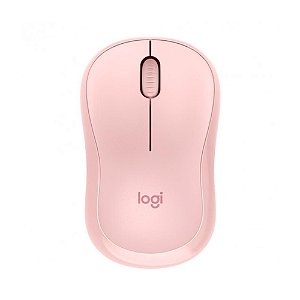 Mouse Sem Fio Logitech M220, Rosa, Clique Silencioso, 910-006126