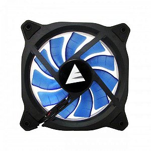 Cooler Fan Azul Bluecase Bfr-05B, 12x12x2.5 Cm, Led Fan Ring