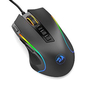 Mouse Gamer Redragon M612-Rgb, 8.000 Dpi, Predator