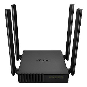 Roteador Tp-Link Archer C54 Ac1200, Wireless, Dual Band 2.4/5 Ghz, 1.167 Mb/S, 4 Antenas, Mu-Mimo, Wps