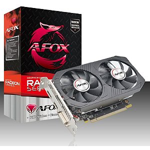 Placa De Vídeo Amd Radeon Ddr5 4Gb/128 Bits Rx550 Afox, Afrx550-4096D5H4-V5