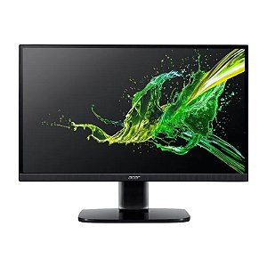 Monitor Gamer Led 27" Acer Ka272 Abi, 1Ms, 75Hz, Full Hd, Wide, Hdmi, Vga, Preto