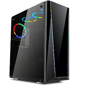 Pc Gamer Intel I7-9700F, Gigabyte H310M, Nvme 480Gb Wd, Mem 8Gb Ntc, Redragon 702, Fonte 750W, Rtx2060