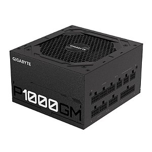 Fonte Atx 1000 W Gigabyte Gp-P1000Gm, 80 Plus Gold, Totalmente Modular