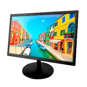 Monitor Led 18.5" Pctop Mlp185Hdmi, 5Ms, 60 Hz, Widescreen, Hd, Vga, Hdmi, Preto